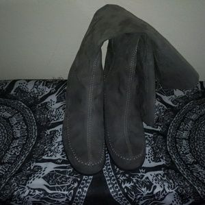 Aerosoles Binocular Knee High Wedge Boots, Size 9